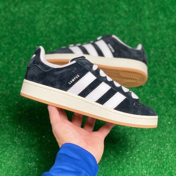adidas Other - Adidas Campus 00s Low Mens Casual Shoes Black White HQ8708 NEW Multi Sz